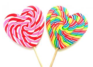 СИБ.ЛЕДЕНЕЦ Карамель на палочке ЛОЛЛИ Сердце Биг 140гр  1*14