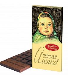 КР.ОКТ Шоколад молочный АЛЕНКА  180гр  1*20