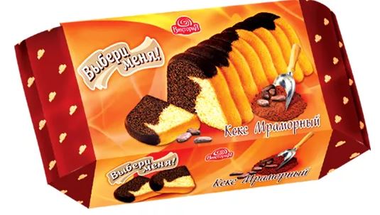 кекс мрамор