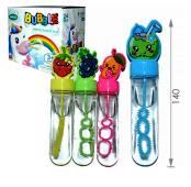 Мыльные пузыри ФРУКТЫ 14см 40мл  1*24