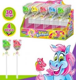 КАНДИ-КЛАБ НЯШКА-КОНЯШКА Жев.мармелад на палочке 13гр  12*30 КАНДИ-КЛАБ НЯШКА-КОНЯШКА Жев.мармелад на палочке 13гр  12*30