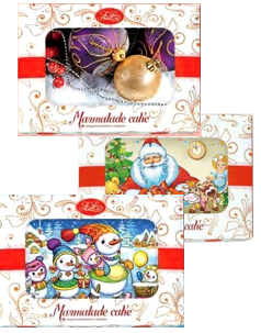 новый год мармелад торт