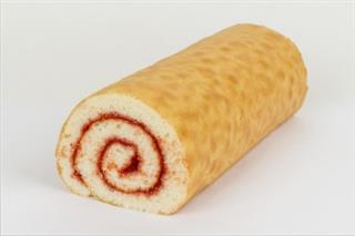 ПРОФИТРОЛИО Печенье бисквитное Рулет с клубничн. начинкой  1*1,2