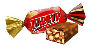 ПАРКУР мини карамель арахис