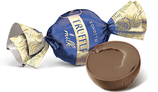 -28% АКЦИЯ ЭССЕН Конфеты TRUFFLE MILK трюфельные фас.200гр 1*10