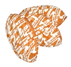 Пышка-крутышка в белой глазури_печенье