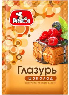Pr.PRESTON Глазурь Шоколад 50гр  1*20