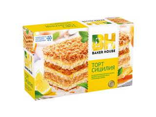 РКК BARKER HOUSE Торт бисквитный 350г СИЦИЛИЯ   1*8