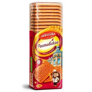 МОРОЗОВО Печенье сахарное РОСТОВСКОЕ фас.430гр.  1*25