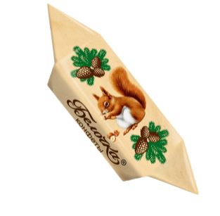 СЛАВЯНКА Конфеты БЕЛОЧКА глаз. /пак.1кг/ 1*5