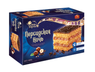 ЧЕРЕМУШКИ Торт ПЕРСИДСКАЯ НОЧЬ 400гр  1*6
