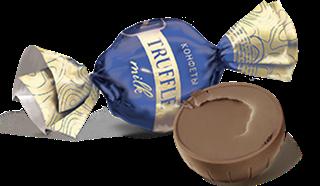 -28% АКЦИЯ ЭССЕН Конфеты TRUFFLE MILK трюфельные 500гр 1*10