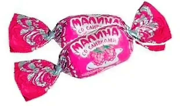 Рахат малина со сливками