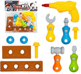 Игрушка Игровой набор Инструменты 19*21*4см  1*1