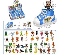 Игрушка капсула сюрприз КЕДЫ ИТАЛЬЯНСКИЙ БРЕЙНРОТ фигурка с наклейкой  1*12