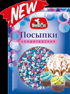 Pr.PRESTON Посыпки кондит.декорат. Морские грезы 45гр  1*25