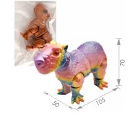 Игрушка 3D КАПИБАРА 11см   1*1