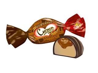 СЛАВЯНКА Конфеты КОФЕЙНЫЙ СЮЖЕТ комбинир /пак.1кг/ 1*5