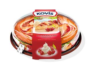 РКК КОВИС Пирог биск. Вишня 400г  1*6