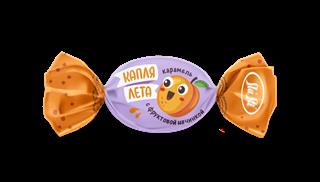 SLASTI Карамель КАПЛЯ ЛЕТА Абрикос фруктовая /пак.1кг/ 1*5