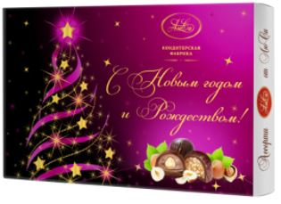 ЛЮСИ Набор конфет 154гр НГ ЕЛКА ассорти с лесным орехом /обечайка/ 1*10 ЛЮСИ Набор конфет 154гр НГ ЕЛКА ассорти с лесным орехом /обечайка/ 1*10