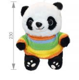 Игрушка Мягкая ПАНДА В КОФТЕ 23см   1*1