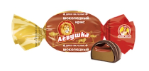 -30% РОЗНИЦА СЛАВЯНКА Конфеты ЛЕВУШКА шок.ирис /пак.1кг/ 1*6