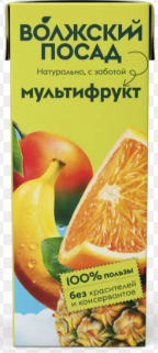 ВОЛЖСКИЙ ПОСАД 0,2л Сок МУЛЬТИФРУКТ для раннего возраста с 6-ти мес т/пак  1*27