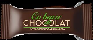 CO BARRE DE СHOCOLAT Конфеты CAPPUCCINO мультизлаковые в темной глазури 1*2