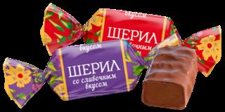 НК Конфеты ШЕРИЛ помадные сливочный вкус /пак.1кг/ 1*6