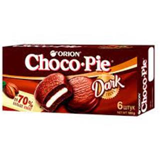 Орион Пирожное ЧОКО-ПАЙ ДАРК (16*6) 180гр   1*16