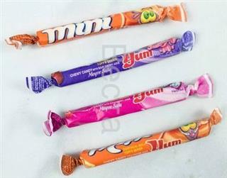 ТАЯШ Конфеты MINIYUM жевательные палочки Ассорти /пак.700гр./ 1*12