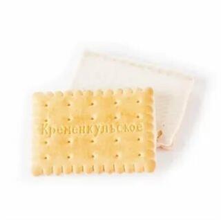 КРЕМЕНКУЛЬСКОЕ Печенье затяжное БЕЛАЯ ГЛАЗУРЬ ТВ   1*3