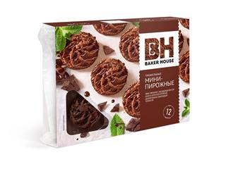 РКК BARKER HOUSE Пирожные-мини крошковые Трюфель 240гр  1*10