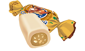 ЭССЕН Ирис Сливочный с арахисом фас.500гр  1*10