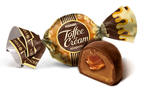 -20% АКЦИЯ ЭССЕН Конфеты TOFFEE CREAM Какао комбинированные фас.200гр 1*10
