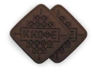 СЛАДОНЕЖ Печенье сахарное К КОФЕ Шоколадное   1*5