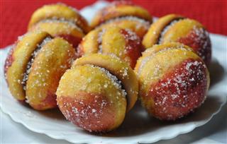 ШАНТИМЭЛЬ Печенье песочное ПЕРСИК   1*2,5