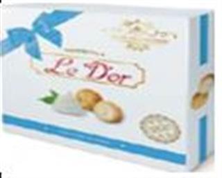 ЗОЛОТАЯ РУСЬ Конфеты Le Dor 150гр со сливочной начинкой в вафельной крошке  1*16