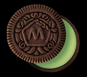 МОРОЗОВО Печенье сахарное СЭНДВИЧ с какао, начинкой фисташка/взрывная карамель ТВ  1*2