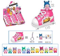 Игрушка капсула сюрприз КЕДЫ ВАКУКУ фигурка с наклейкой  1*12