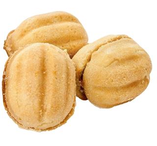 СИБ.ЛАКОМСТВА Печенье песочное ОРЕШЕК вар.сгущ. 500гр  1*1