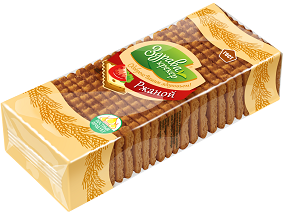 КИО Крекер ЗДРАВА РЖАНОЙ 250гр  1*12