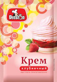 Pr.PRESTON Крем Клубничный 100гр  1*12