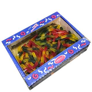 АЗОВ Мармелад жевательный ТРОПИЧЕСКИЕ ЗМЕЙКИ   1*1