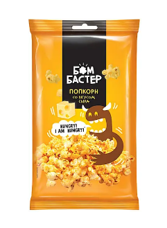 KDV Попкорн БОМБАСТЕР Сыр 80г  1*15