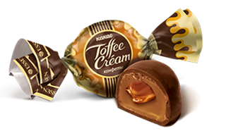 ЭССЕН Конфеты TOFFEE CREAM Какао комбинир /пак.1кг/ 1*4