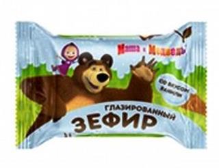 SLASTI Зефир глаз. МАША и МЕДВЕДЬ со вкусом ванили   1*2