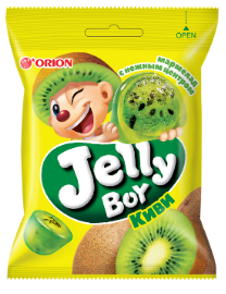 -20% Орион Мармелад жевательный JELLY BOY со вкусом киви 66гр  1*18