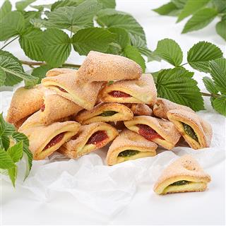 ЛИХАЧЕВА Печенье сдобное БИЙСКОЕ конфитюр  1*2